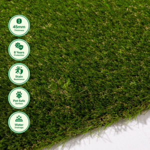 Evergreen 45mm Deep Pile Lawn